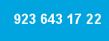 923 643 17 22